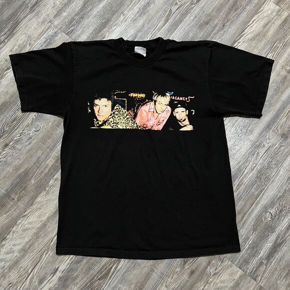 Vintage Duran Duran Pop Trash Tour Band Black Shirt - Picture 1 of 7